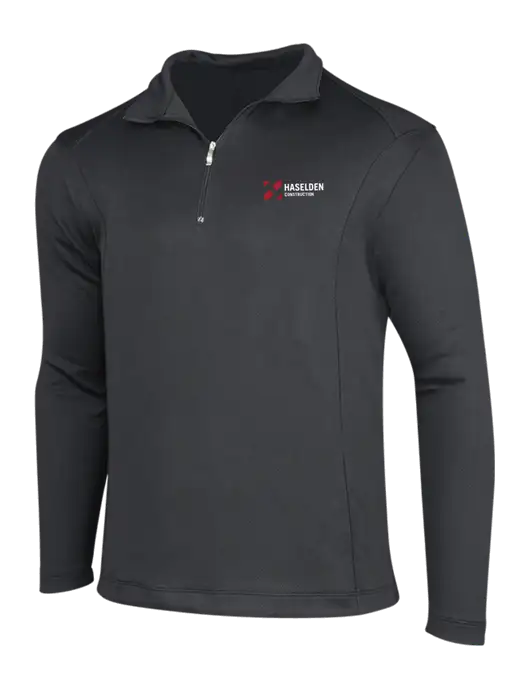 NIKE Dark Grey Sport Cover-Up w/Haselden Construction Logo