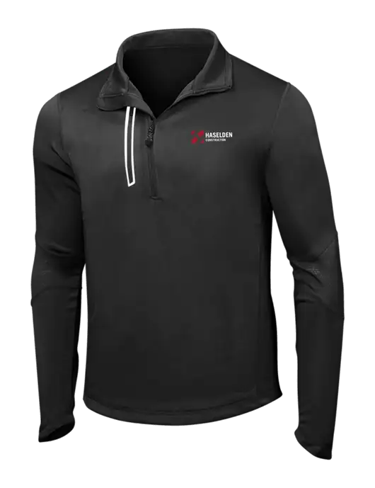 OGIO Blacktop Endurance Fulcrum 1/4 Zip w/Haselden Construction Logo