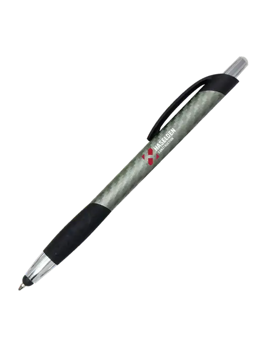 Sunray Gunmetal Stylus Pen w/Haselden Construction Logo