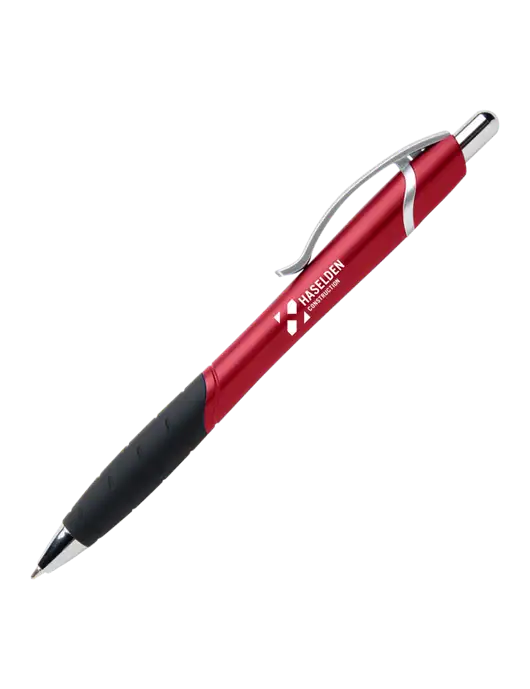 Summerhill Red Pen - Black Ink w/Haselden Construction Logo