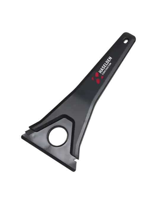 TriBlade Black Windshield Scraper w/Haselden Construction Logo