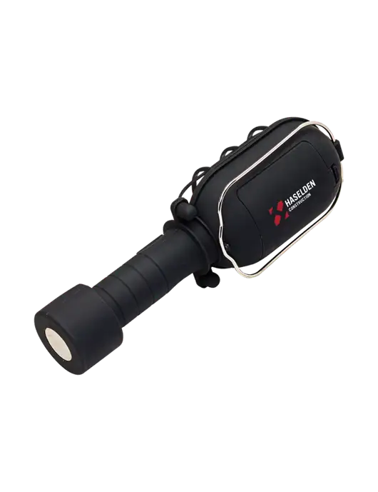 Black Magnum Worklight w/Haselden Construction Logo
