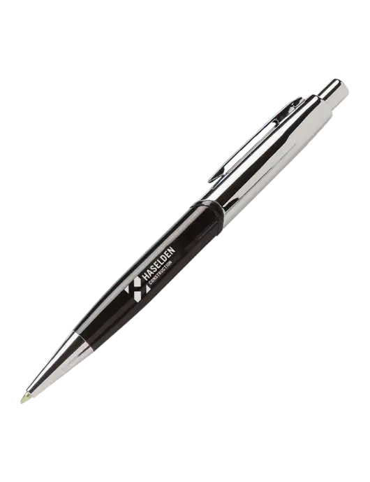 Chimera Black Pen - Black Ink w/Haselden Construction Logo