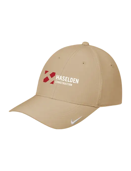 Nike Tan Dri-FIT Legacy Cap w/Haselden Construction Logo