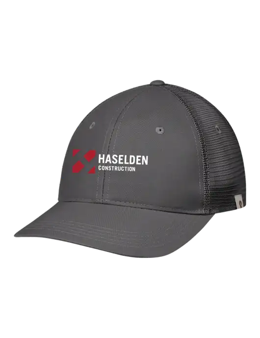 Carhartt Dark Grey Trucker Rugged Pro Series Cap w/Haselden Construction Logo