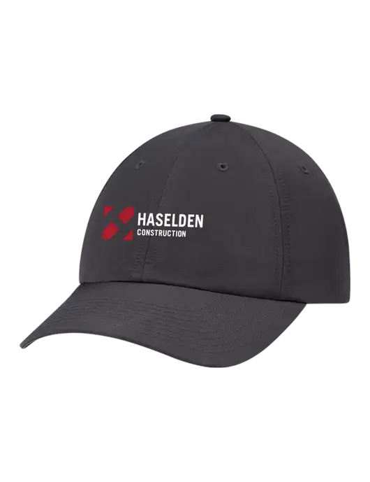 Richardson Relaxed Performance Lite Dark Grey Cap w/Haselden Construction Logo