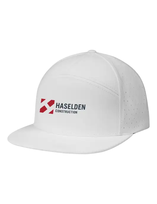 Richardson White Cannon Cap w/Haselden Construction Logo