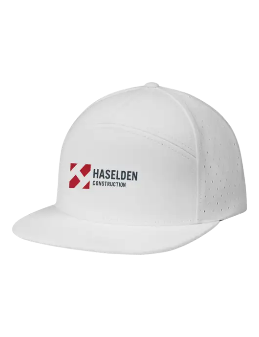 Richardson White Cannon Cap w/Haselden Construction Logo