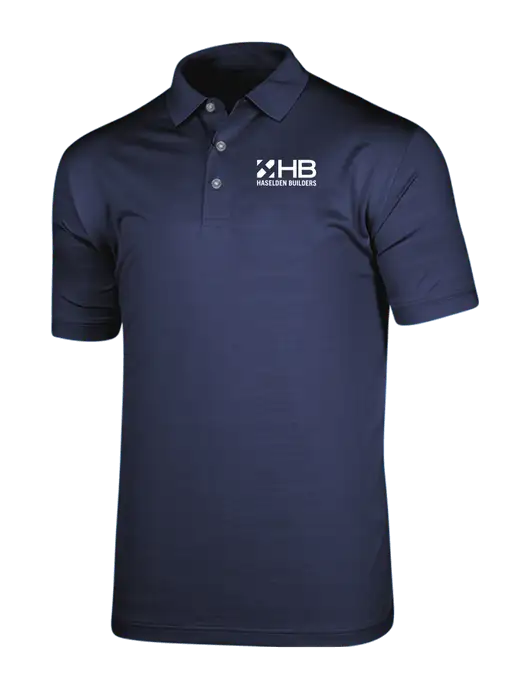 Callaway Vibrant Navy Ventilated Polo w/Haselden Builders Logo