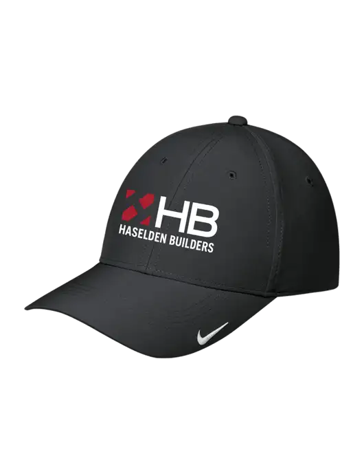 Nike Black Dri-FIT Legacy Cap w/Haselden Builders Logo