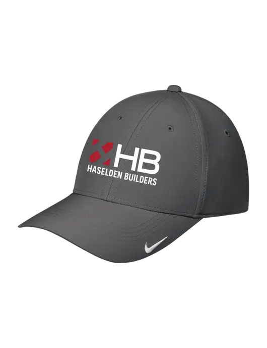 Nike Dark Grey Dri-FIT Legacy Cap w/Haselden Builders Logo