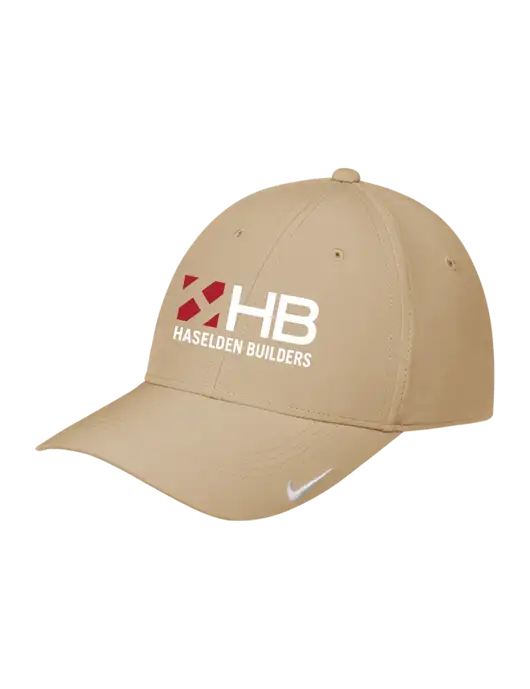 Nike Tan Dri-FIT Legacy Cap w/Haselden Builders Logo