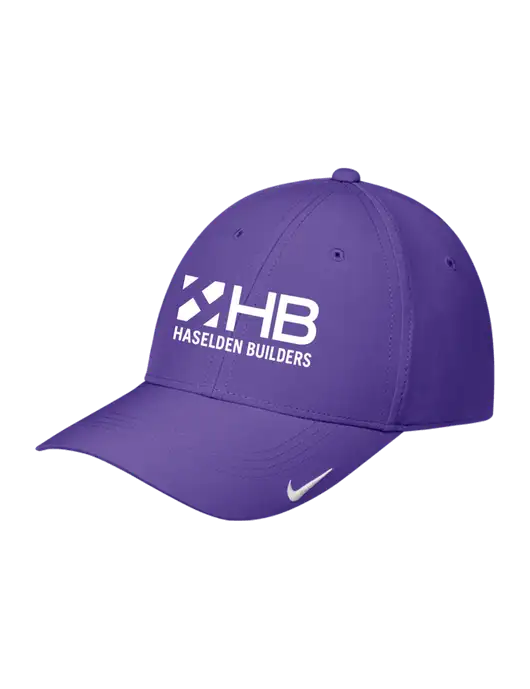 Nike Purple Dri-FIT Legacy Cap w/Haselden Builders Logo