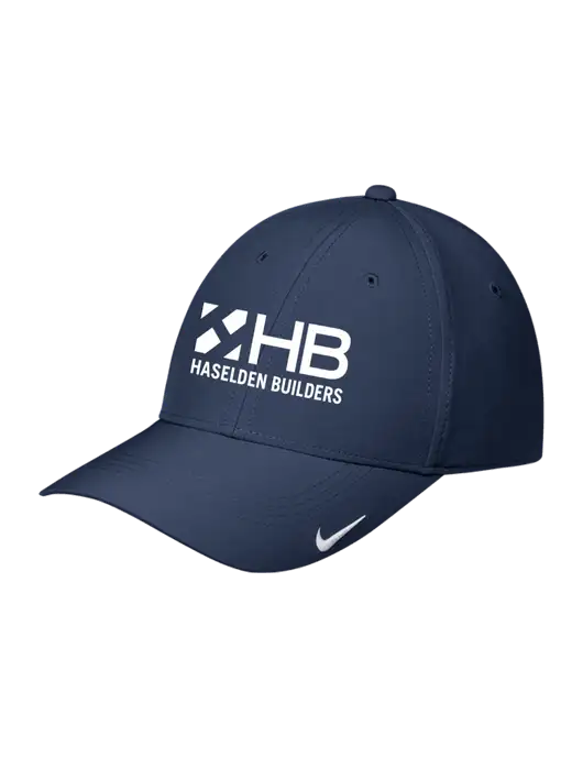 Nike Navy Dri-FIT Legacy Cap w/Haselden Builders Logo