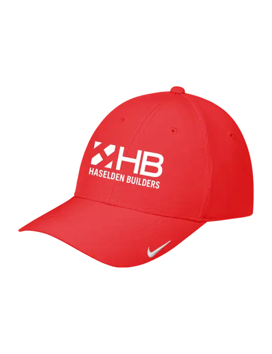 Nike Red Dri-FIT Legacy Cap w/Haselden Builders Logo