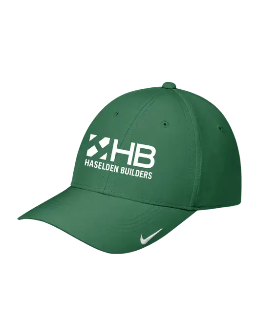 Nike Dark Green Dri-FIT Legacy Cap w/Haselden Builders Logo