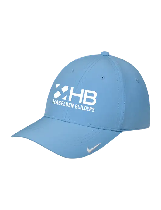 Nike Light Blue Dri-FIT Legacy Cap w/Haselden Builders Logo