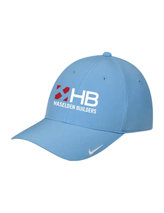 Nike Light Blue Dri-FIT Legacy Cap w/Haselden Builders Logo