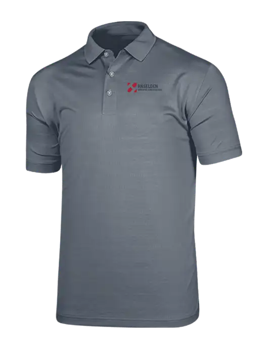 Callaway Vibrant Light Grey Ventilated Polo w/Haselden Montana Constructors Logo