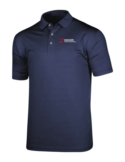 Callaway Vibrant Navy Ventilated Polo w/Haselden Montana Constructors Logo