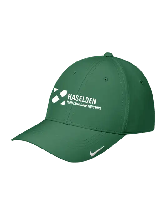 Nike Dark Green Dri-FIT Legacy Cap w/Haselden Montana Constructors Logo