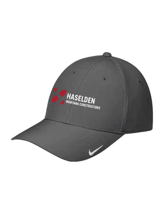 Nike Dark Grey Dri-FIT Legacy Cap w/Haselden Montana Constructors Logo