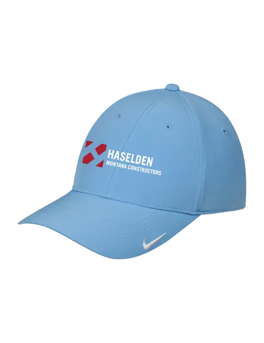 Nike Light Blue Dri-FIT Legacy Cap w/Haselden Montana Constructors Logo