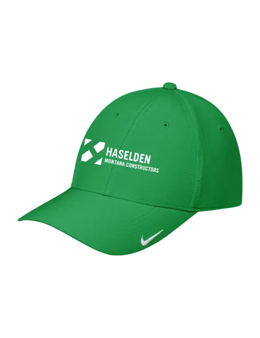 Nike Kelly Green Dri-FIT Legacy Cap w/Haselden Montana Constructors Logo