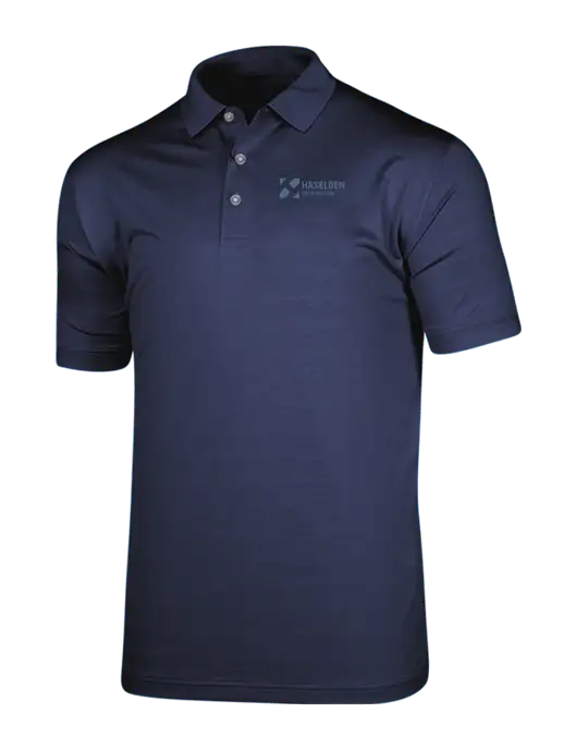 Callaway Vibrant Navy Ventilated Polo w/Haselden Construction Logo