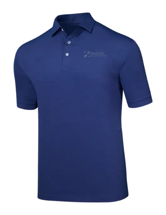 Callaway Navy Fashion Tonal Polo w/Haselden Montana Constructors Logo
