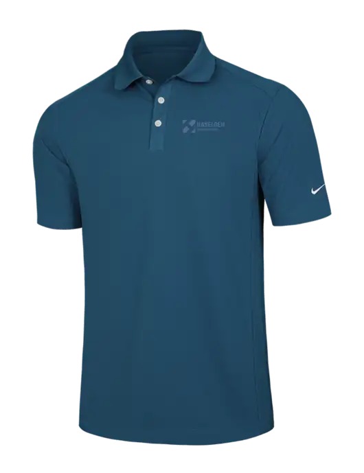 Nike Light Navy Dri-FIT Classic Polo w/Haselden Construction Logo