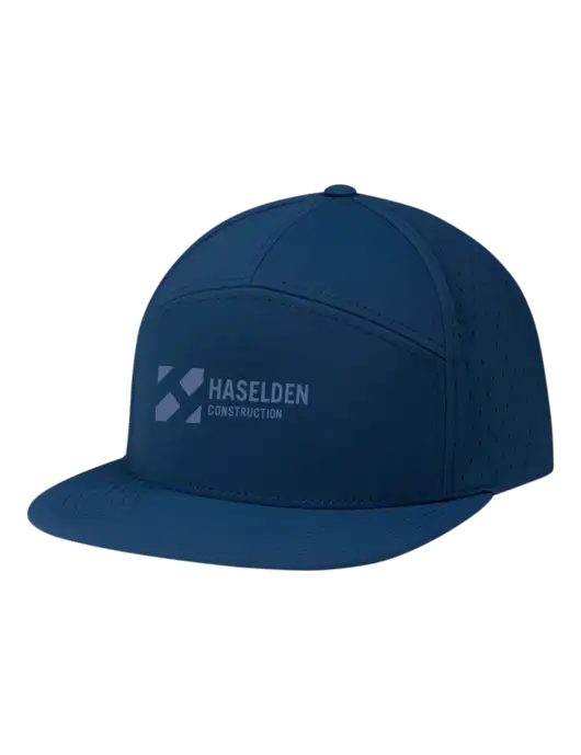 Richardson Light Navy Cannon Cap w/Haselden Construction Logo
