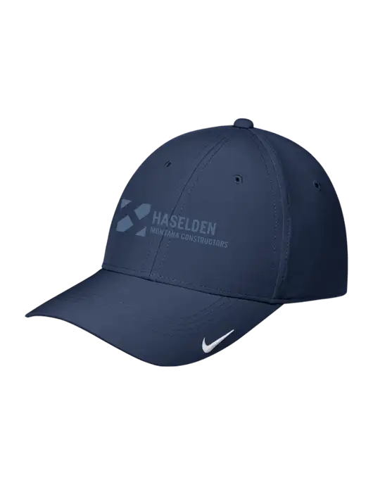 Nike Navy Dri-FIT Legacy Cap w/Haselden Montana Constructors Logo