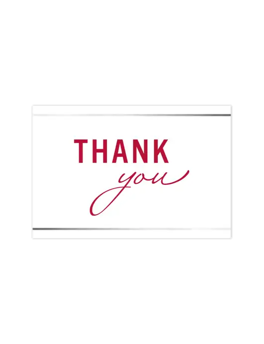 WIP Branded 4x6 Thank You Cards