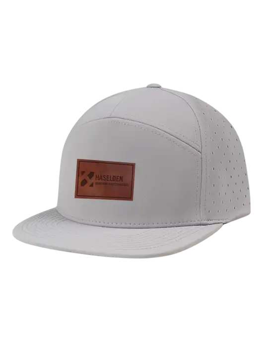 Richardson Light Grey Cannon Cap w/Haselden Montana Constructors Leather Patch Logo